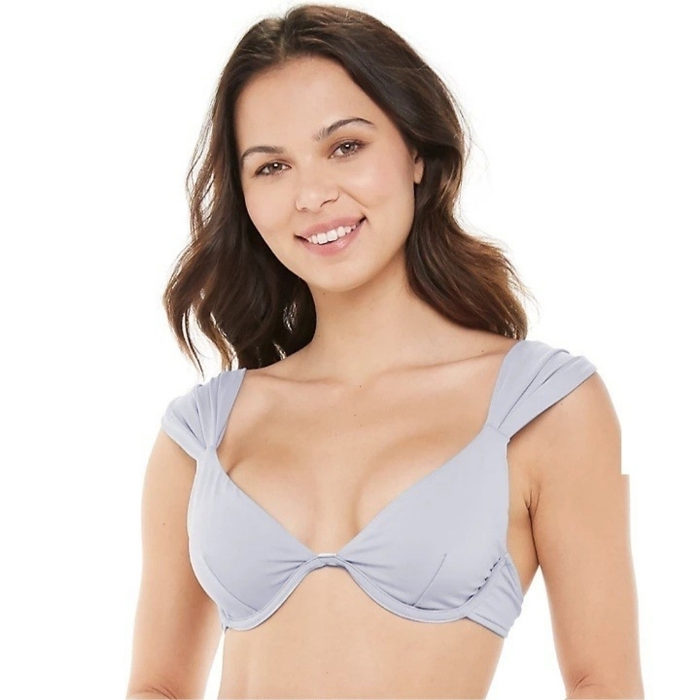 WeWoreWhat Allie Bikini Top Size XL